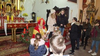 Święty Mikołaj w Kościele w Starym Targu