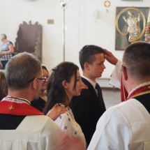 Bierzmowanie młodzieży w parafii św. Szymona i Judy Tadeusza w Starym Targu