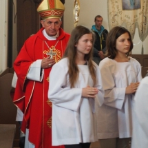 Bierzmowanie młodzieży w parafii św. Szymona i Judy Tadeusza w Starym Targu