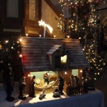 Bożonarodzeniowy wystrój Kościoła Św. Rocha w Nowym Targu