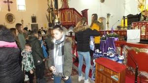 Spotkanie z Mikołajem w kościele w Starym Targu